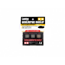 Набор пигментов F (титан, пушечный металл, медь) 87123  Tamiya